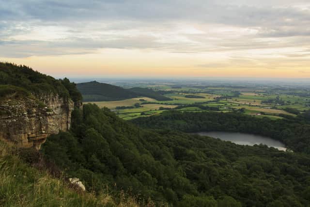 The view from the top of Sutton Bank is synonymous with Yorkshire. Photo: Jonathan Gawthorpe.