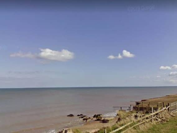 The cliffs near Skipsea Sands