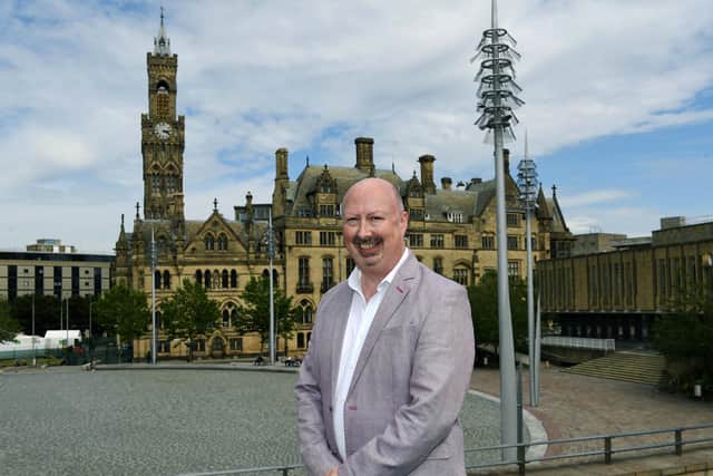Mark Cowgill, who is the director of Education & Business Internet Service Provider Exa Networks, in Bradford. Picture : Jonathan Gawthorpe
