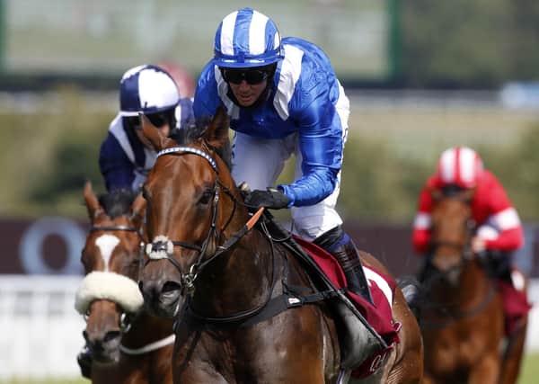 Battaash and Jim Crowley smashed their own course record in winning a fourth successive King George Stakes at Goodwood.