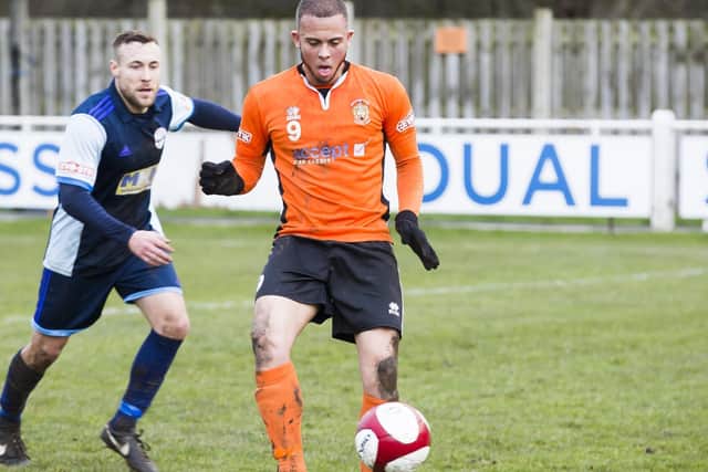 NON-LEAGUE: Aaron Martin was playing for Brighouse Town two years ago. Picture: Jim Fitton.