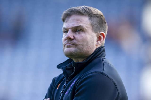 INJURY WORRIES: For Huddersfield Giants head coach Simon Woolford following rule changes. Picture: Tony Johnson.