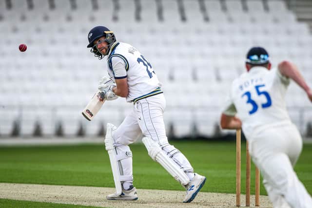 Dawid Malan bats is set to make his first-class debut for Yorkshire at Durham on Saturday. Picture by Alex Whitehead/SWpix.com