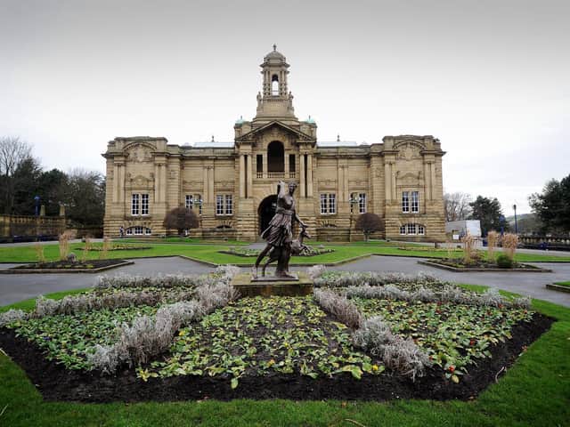 Lister Park in Bradford, which is now back under lockdown