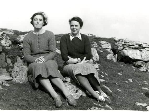 Ella Pontefract (left) and Marie Hartley (right). Picture: The Dales Countryside Museum