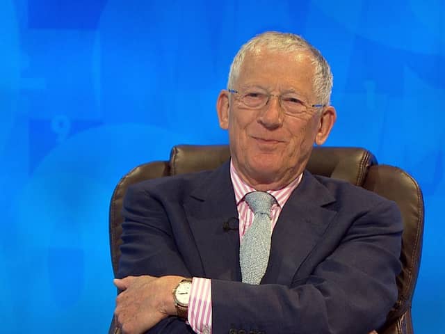 Return: Nick Hewer is back with new episodes of Channel 4s Countdown. Photo: Alan Strutt/Channel 4.