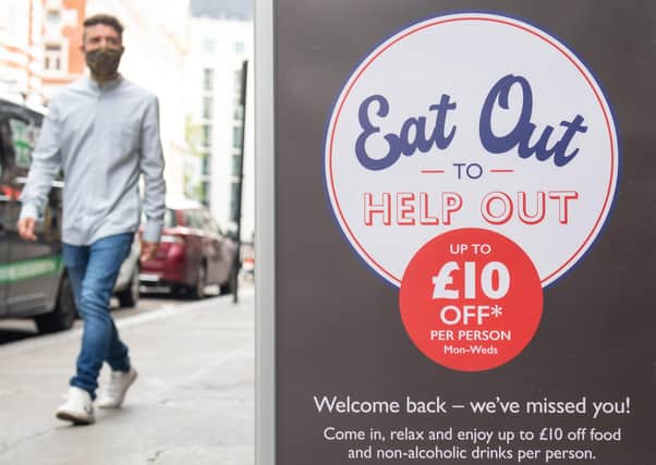 The Government launched its 'Eat Out to Help Out' scheme this week.