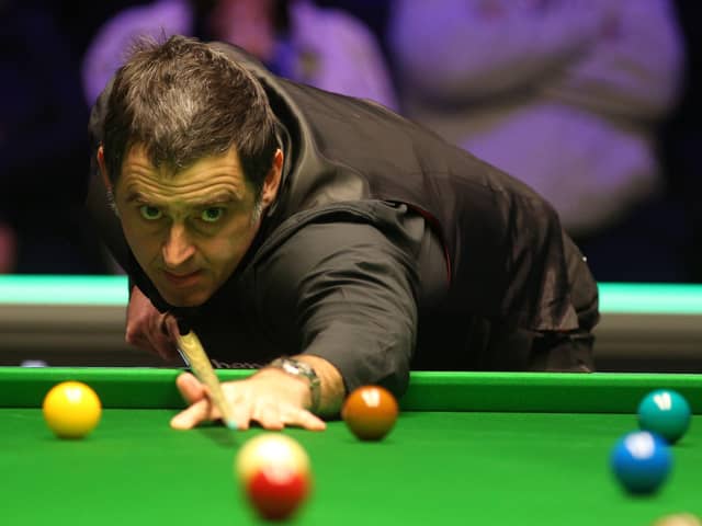 Ronnie O'Sullivan.  Picture: Nigel French/PA Wire.