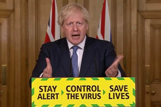Boris Johnson has been criticised for not disowning Calder Valley MP at this 10 Downing Street press conference last Friday when questioned by The Yorkshire Post's political editor Rob Parsons.