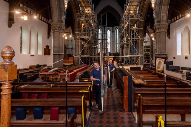St Lawrence Parish Church, just outside the city walls of York, has welcomed the delivery of a newly restored 1885 Denman organ.