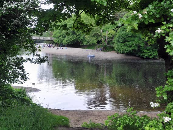The Wharfe at Ilkley