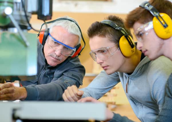 How can more young people be encouraged to pursue careers in manufacturing?