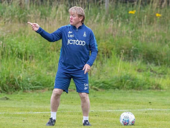 RETURN: Stuart McCall can resume working with his players as one group on Thursday