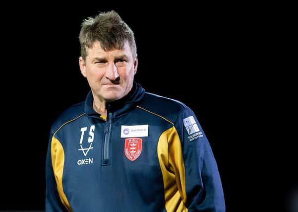 Hull KR head coach Tony Smith expects games to be played with more freedom in Super League with no threat of relegation hanging over teams. Picture by Allan McKenzie/SWpix.com