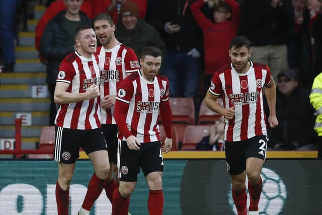 SELF-BELIEF: Sheffield United's ability to play without fear saw them enjoy a memorable return to the Premier League. Picture: Simon Bellis/Sportimage
