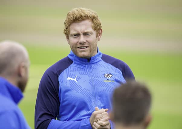Jonny Bairstow is back with Yorkshire this week (Picture: Allan McKenzie/SWpix.com)
