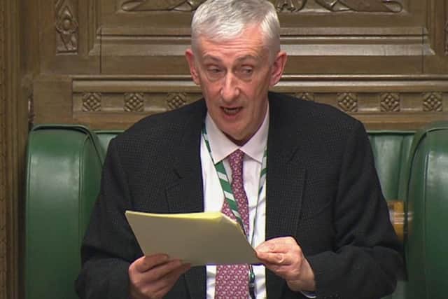 Speaker Sir Lindsay Hoyle is being urged to hold dedicated Northern Powerhouse Questions in Parliament. Photo: PA