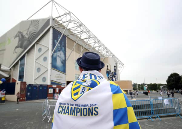 Leeds United are back in the Premier League - promoted from The championship as Champions. Picture: Danny Lawson/PA