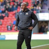 Darren Moore and his Doncaster Rovers side will be hit by a £2.5m salary cap next season (Picture: Marie Caley)