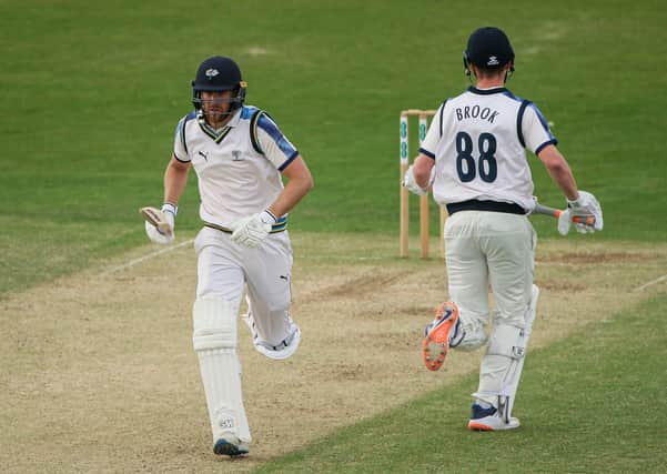 Yorkshire’s Dawid Malan impressed on debut in the victory at Durham, where he combined with youngster Harry Brook to chase down 171. Picture: Alex Whitehead/SWpix.com