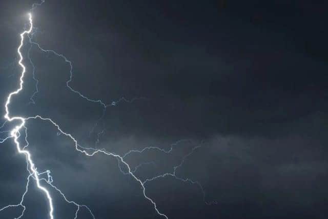 A thunder and lightning warning has now been extended to a fourth day