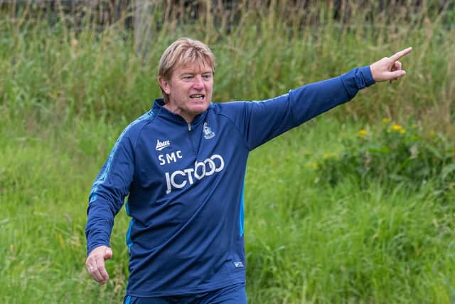Bradford City manager Stuart McCall - his club were one of just 10 to vote against the salary cap (Picture: Bradford City/Thomas Gadd)