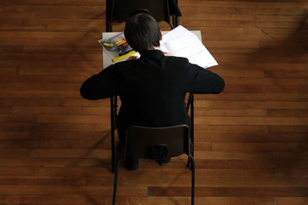 A-level exams were cancelled as a result of the Covid-19 pandemic. Photo: David Davies/PA Wire