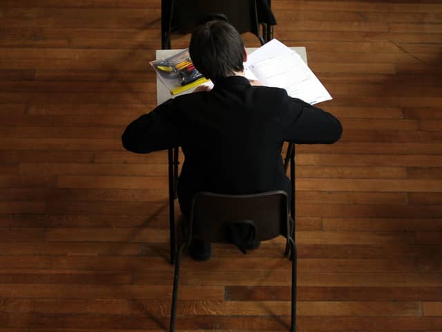 A-level exams were cancelled as a result of the Covid-19 pandemic. Photo: David Davies/PA Wire