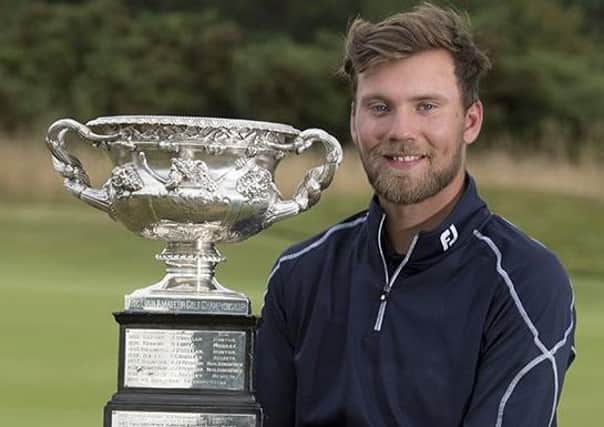 Former English Amateur champion Dan Brown won at Headingley on the 2020protour (Picture: Leaderboard Photography)