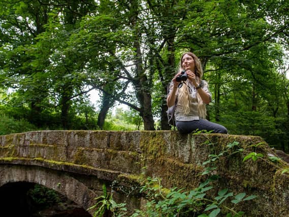 Mathematician Natasha Ellison pictured in Rivelin Valley.
Picture: Bruce Rollinson