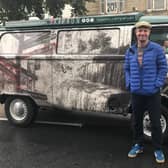 Andrew Mear unearthed the classic campervan in a field near his home in Norwood Green