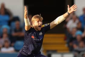 T20 is coming back - David Willey, of Yorkshire, appeals during the Vitality Blast match between Yorkshire Vikings and Derbyshire Falcons at Headingley on July 30, 2018.  (Picture: David Rogers/Getty Images)