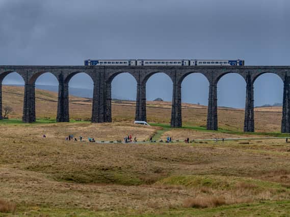 Ribblehead Viaduct on the Settle to Carlisle line
