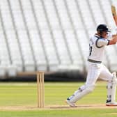 Yorkshire's Jonny Bairstow in action during day three of The Bob Willis Trophy match at Trent Bridge (Picture: PA)