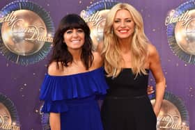 Claudia Winkleman and Tess Daly on BBC's Strictly Come Dancing. Photo: Matt Crossick/PA