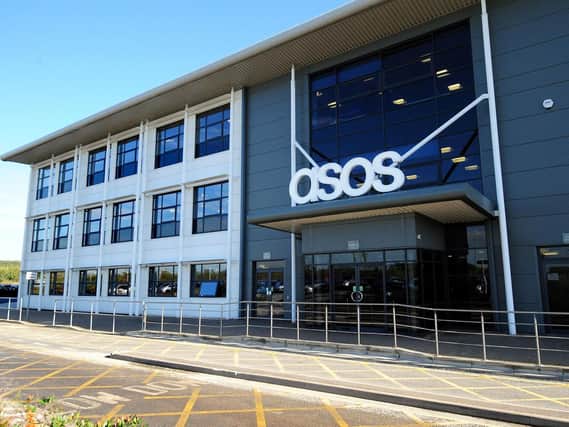 Asos has a warehouse in Barnsley.
