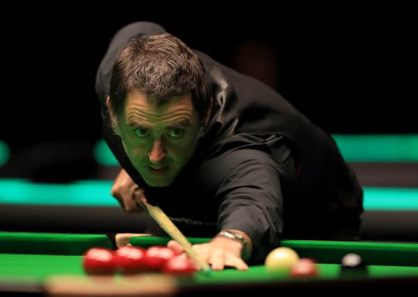 Ronnie O'Sullivan leads Mark Selby 5-3 in their semi-final match after the first session.