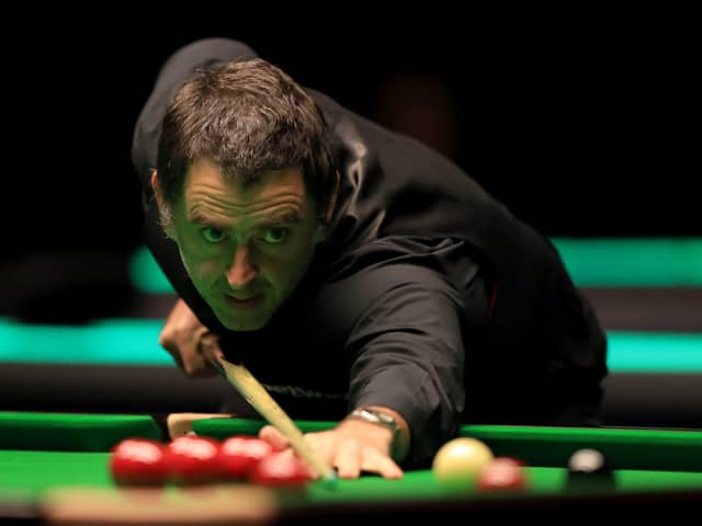 Ronnie O'Sullivan leads Mark Selby 5-3 in their semi-final match after the first session.