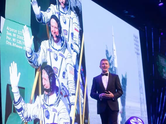 The astronaut Major Tim Peake has been a speaker at the awards.