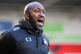 Doncaster manager Darren Moore. Picture: Marie Caley