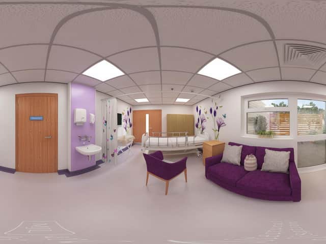 The suite will give bereaved families a chance to have some space