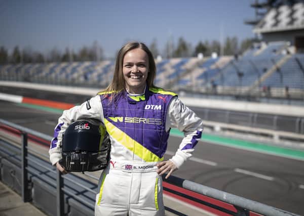 Driver Sarah Moore of Harrogate during W Series testing at Lausitzring on April 16, 2019 in Hoyerswerda, Germany  (Picture: Maja Hitij/Getty Images)