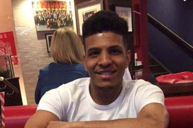 Family handout picture of Kavan Brissett, who was fatally stabbed in Sheffield two years ago. Picture courtesy of South Yorkshire Police