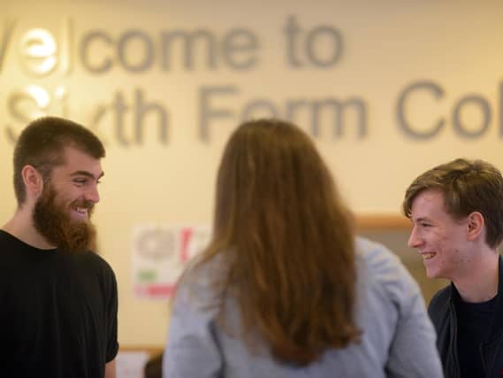 The exam results brought good news for some A-level students, but not for others. (JPIMedia).