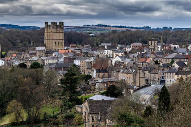 North Yorkshire town of Richmond