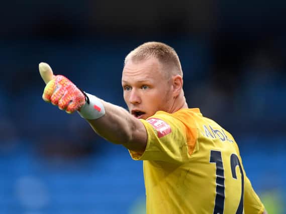 BID ACCEPTED: Aaron Ramsdale could be on his way back to Sheffield United after a bid of 18.5m was accepted by Bournemouth, according to reports. Picture: Peter Powell/Pool via Getty Images.