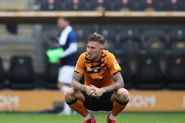 TOUGH END: Angus MacDonald experienced relegation with Hull City last season. Picture: Alex Pantling/Getty Images.