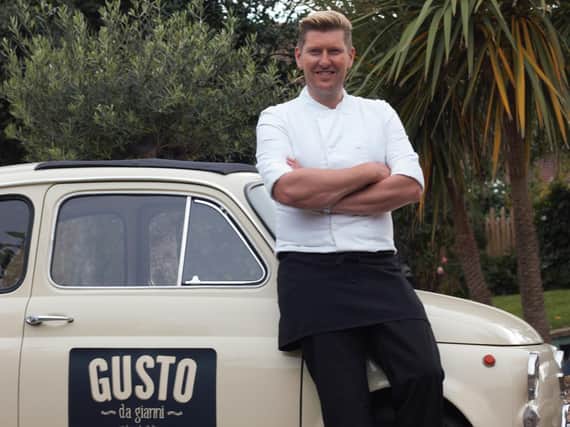 Gianpaul Redolfi has a passion for Italian food at Gusto.