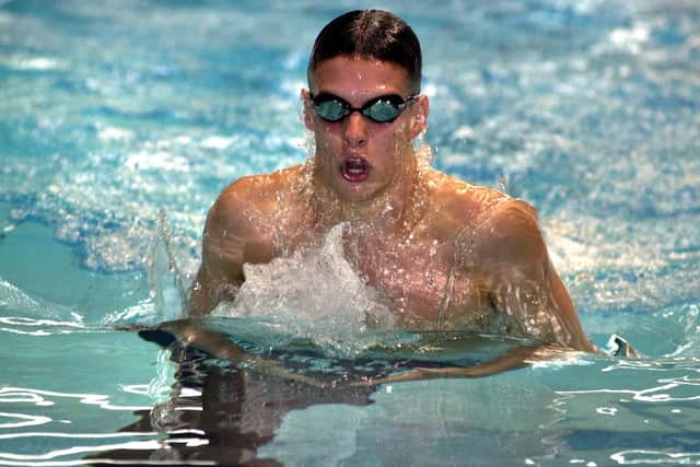 James Kirton of City of Sheffieldat the British Championships at Ponds Forge in 2003 (Picture: Chris Lawton)
