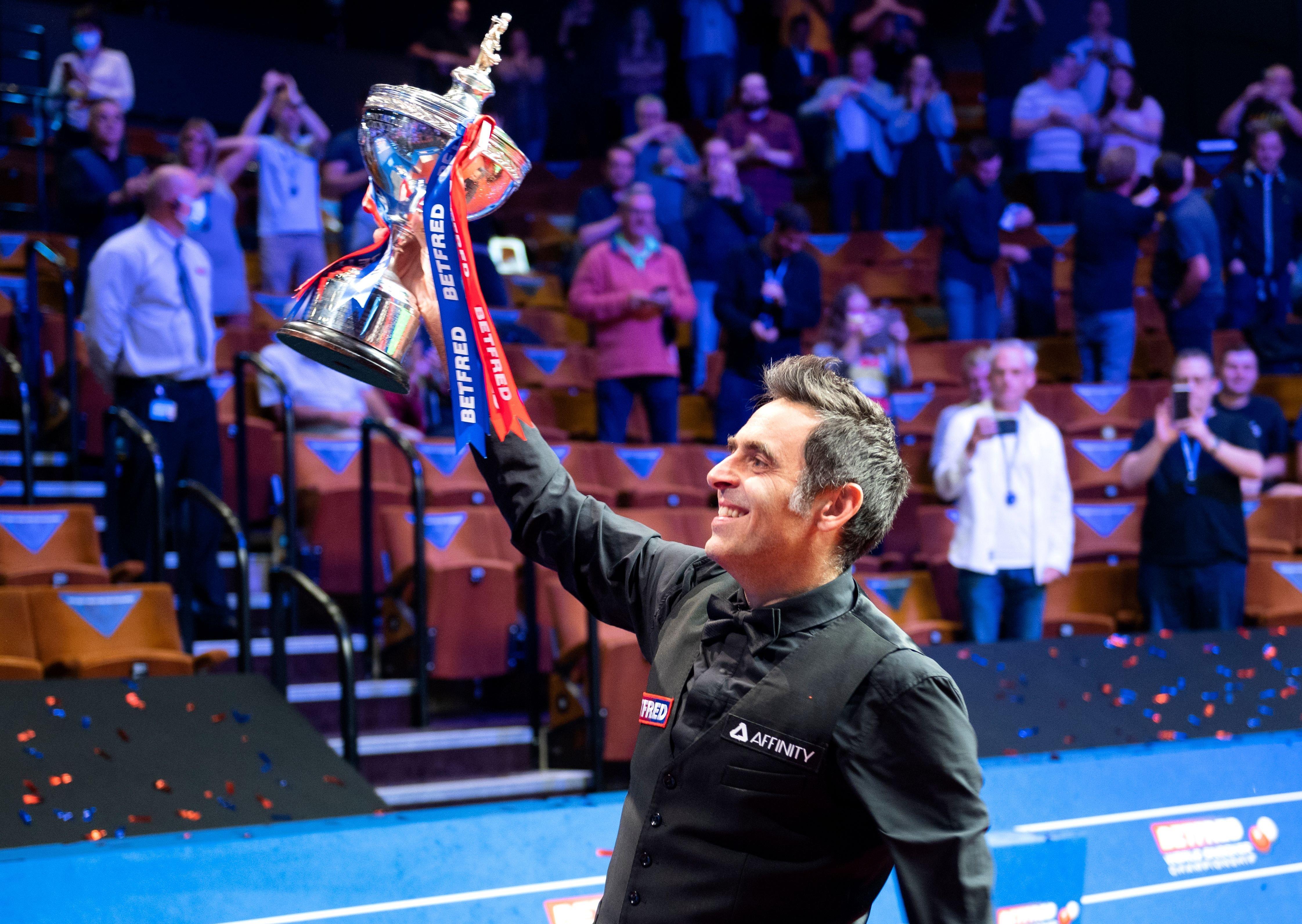 Ronnie OSullivan makes winning World Snooker title at Crucible feel like playing practice match at my club